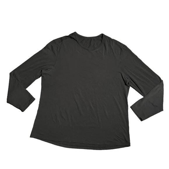 Lululemon Other - Lululemon Shirt Mens XXL Black Basic‎ Crewneck Long Sleeve Stretch Lightweight